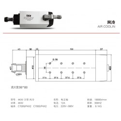 風(fēng)冷電主軸廠家直銷，價格優(yōu)惠，質(zhì)量有保障，選濟(jì)南星林